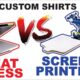Heat Press vs Screen Press